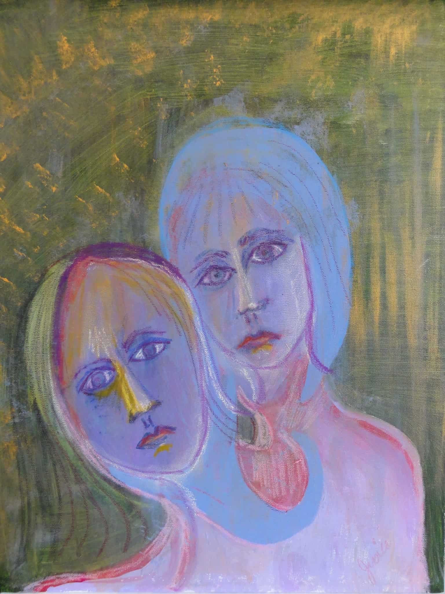 Blue Couple